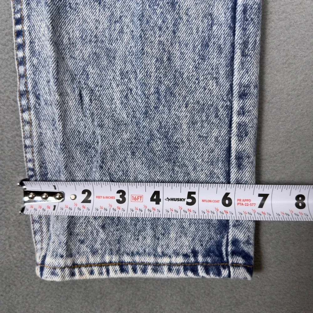 Vintage 80s Levis Student Fit Orange Tab Acid Wash‎ Jeans USA Made W26 L30